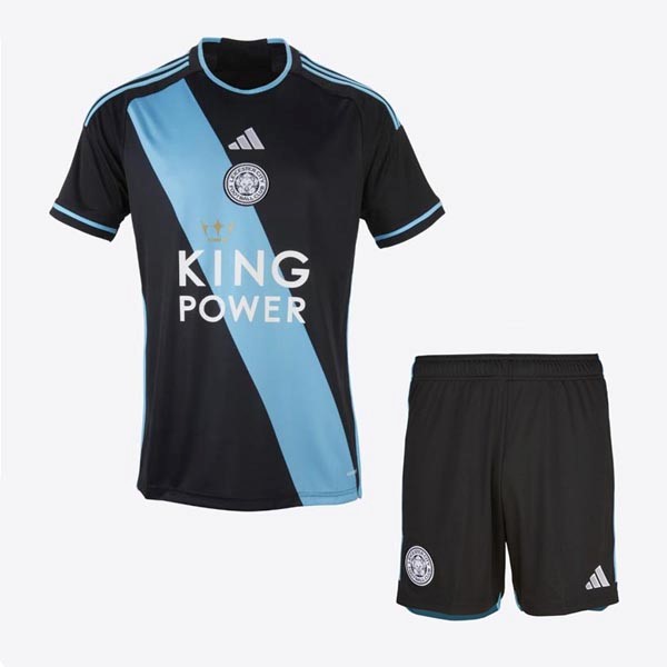 Camiseta Leicester City Segunda Equipación Niño 2023/2024